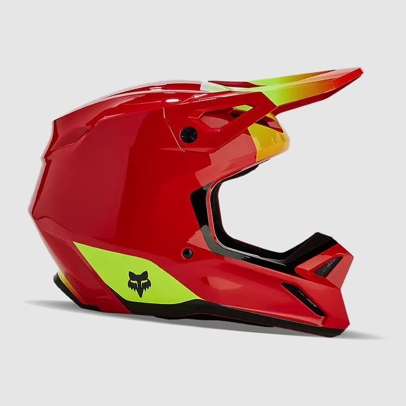 Casco Moto V1 Ballast Rojo Fox | Casco Moto Fox casco fox racing motocross mtb