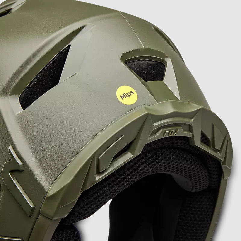Casco Bicicleta Rampage Ceshyn Helmet Verde Oliva Fox | Casco MTB Fox casco fox racing motocross mtb