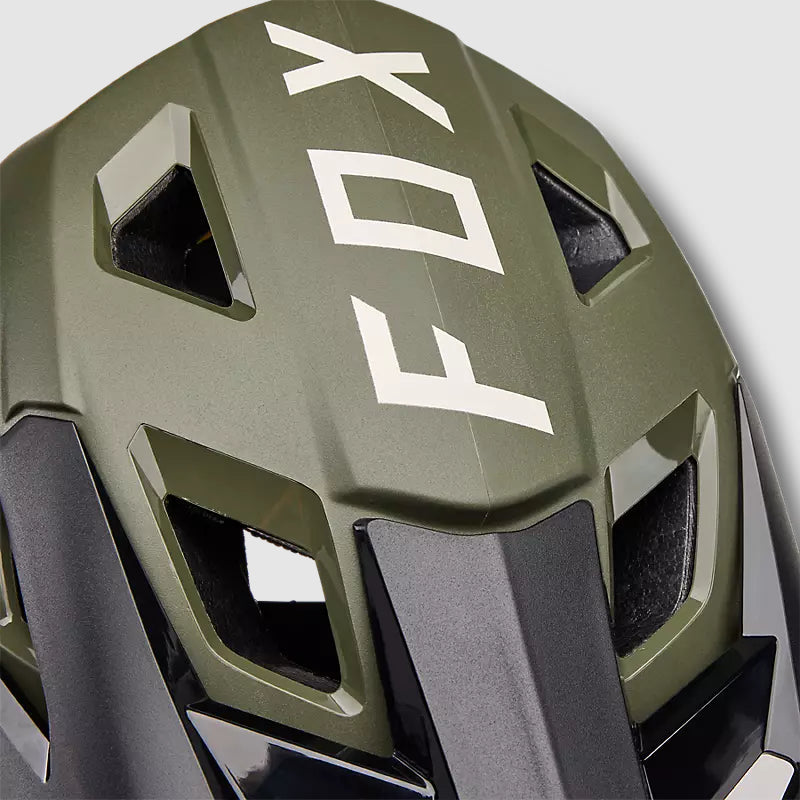 Casco Bicicleta Rampage Ceshyn Helmet Verde Oliva Fox | Casco MTB Fox casco fox racing motocross mtb