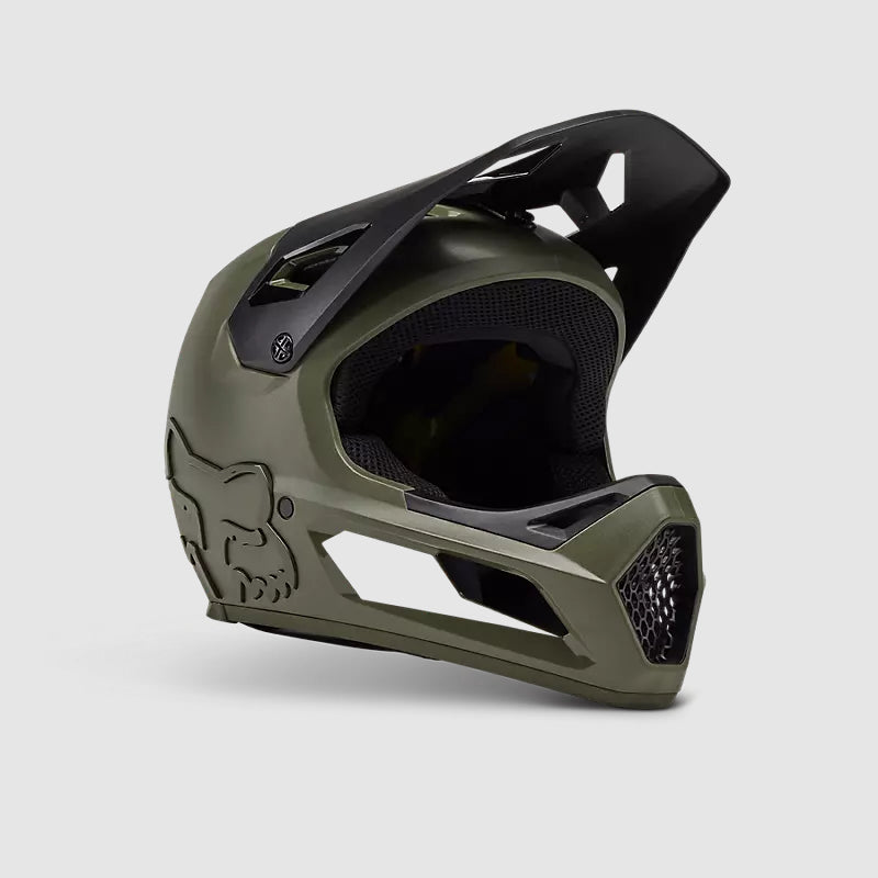Casco Bicicleta Rampage Ceshyn Helmet Verde Oliva Fox | Casco MTB Fox casco fox racing motocross mtb
