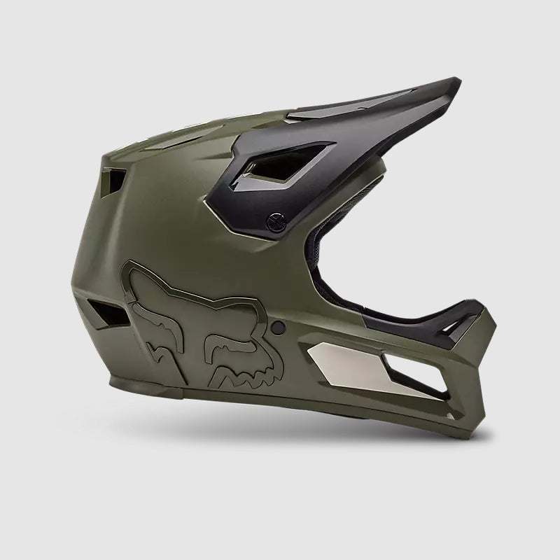 Casco Bicicleta Rampage Ceshyn Helmet Verde Oliva Fox | Casco MTB Fox casco fox racing motocross mtb