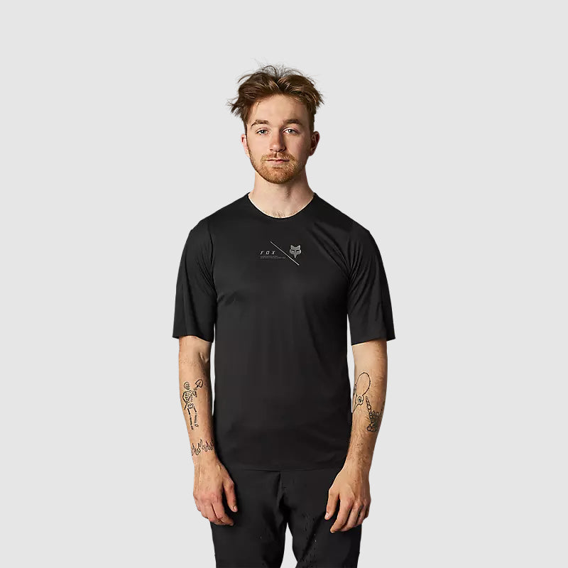 Polera Bicicleta Flexair Pro Negro Fox polera bicicleta fox mtb