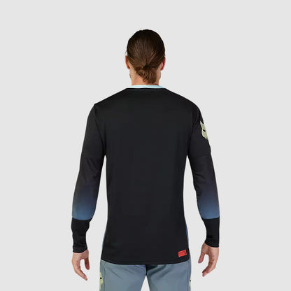 Polera Bicicleta Defend Cekt Manga Larga Crema Fox polera bicicleta fox mtb