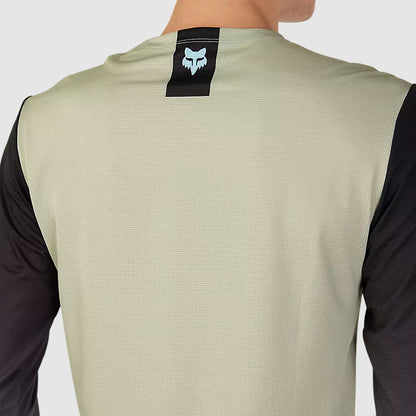 Polera Bicicleta Flexair Arcadia Manga Larga Crema Fox polera bicicleta fox mtb