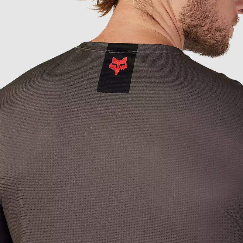 Polera Bicicleta Flexair Arcadia Manga Larga Cafe Fox