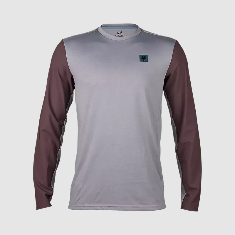 Polera Moto Ranger Off Road Manga Larga Gris Fox polera moto fox motocross