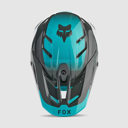 Casco Moto V3 Revise Celeste Fox | Casco Moto Fox casco fox racing motocross mtb