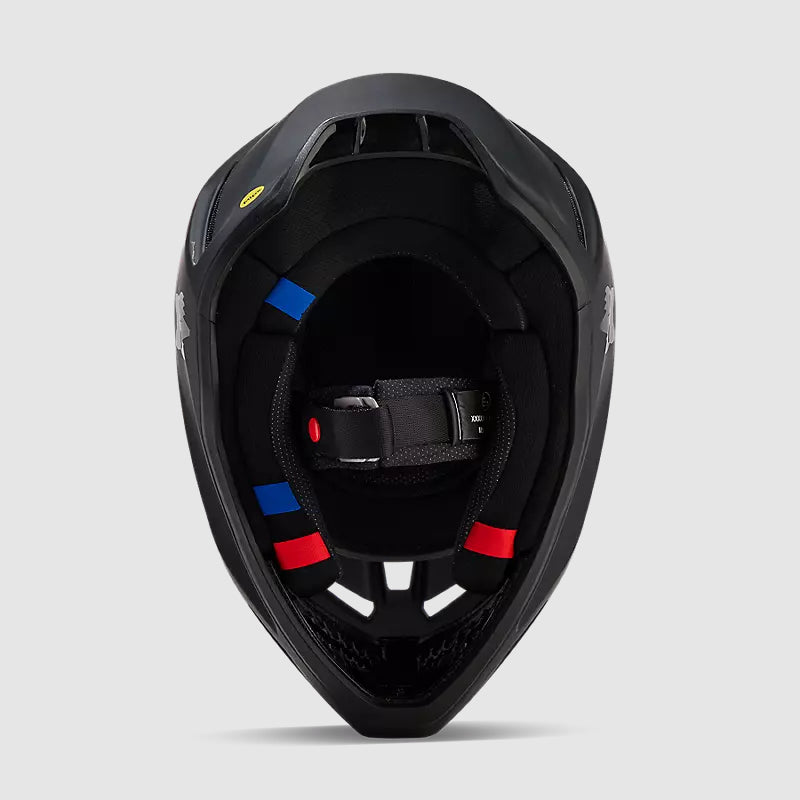 Casco Moto V3 Solid Negro Mate Fox | Casco Moto Fox casco fox racing motocross mtb