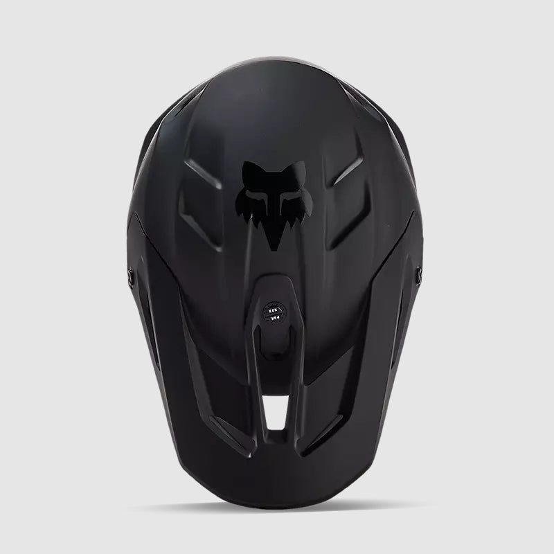 Casco Moto V3 Solid Negro Mate Fox | Casco Moto Fox casco fox racing motocross mtb