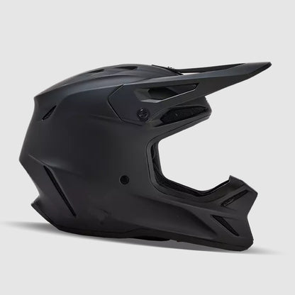 Casco Moto V3 Solid Negro Mate Fox | Casco Moto Fox casco fox racing motocross mtb