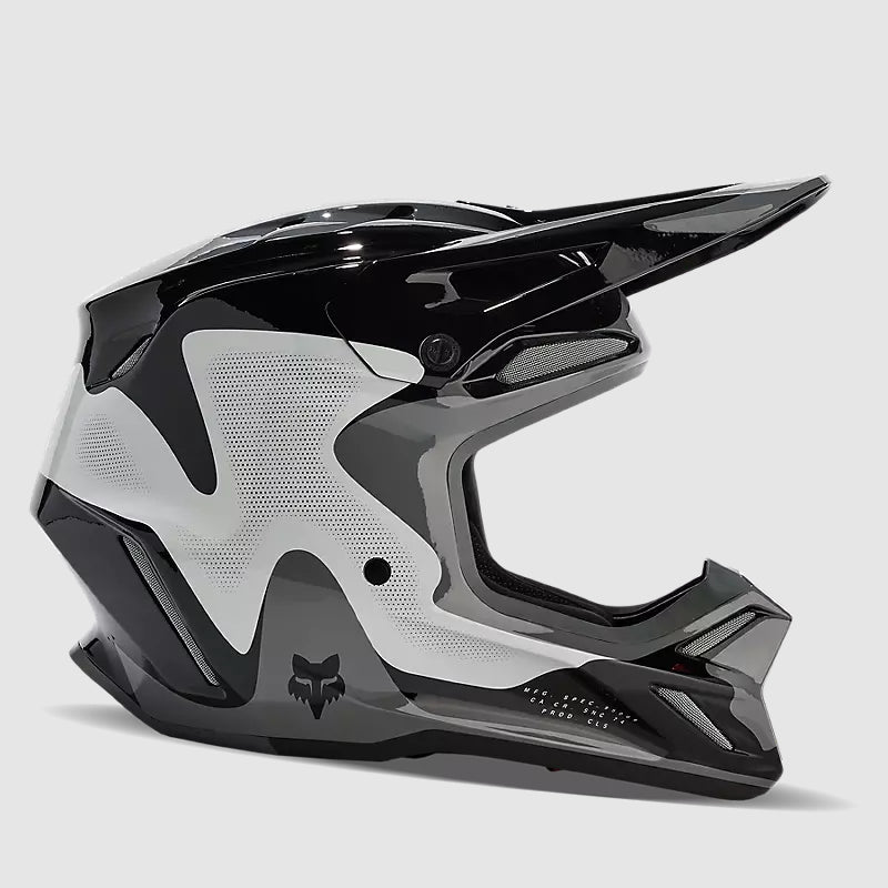 Casco Moto V3 Revise Negro/Gris Fox | Casco Moto Fox casco fox racing motocross mtb