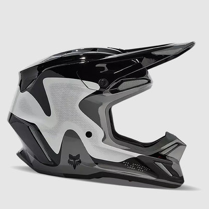 Casco Moto V3 Revise Negro/Gris Fox | Casco Moto Fox casco fox racing motocross mtb