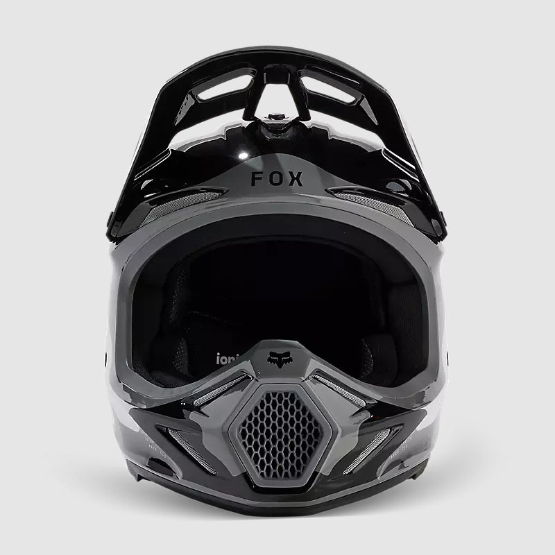 Casco Moto V3 Revise Negro/Gris Fox | Casco Moto Fox casco fox racing motocross mtb
