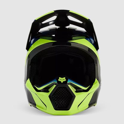 Casco Moto V1 Streak Negro/Amarillo Fox | Casco Moto Fox casco fox racing motocross mtb