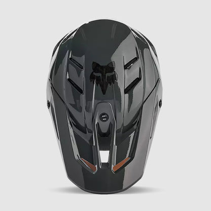 Casco Moto V3 RS Carbon Solid Gris Oscuro Fox | Casco Moto Fox casco fox racing motocross mtb
