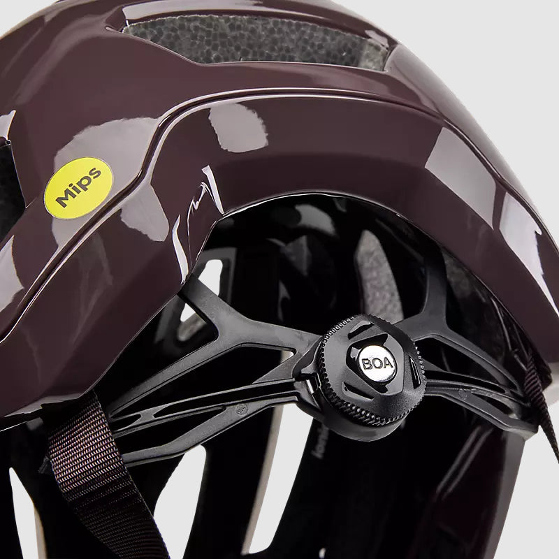 Casco Bicicleta Crossframe Pro Morado Fox | Casco MTB Fox casco fox racing motocross mtb