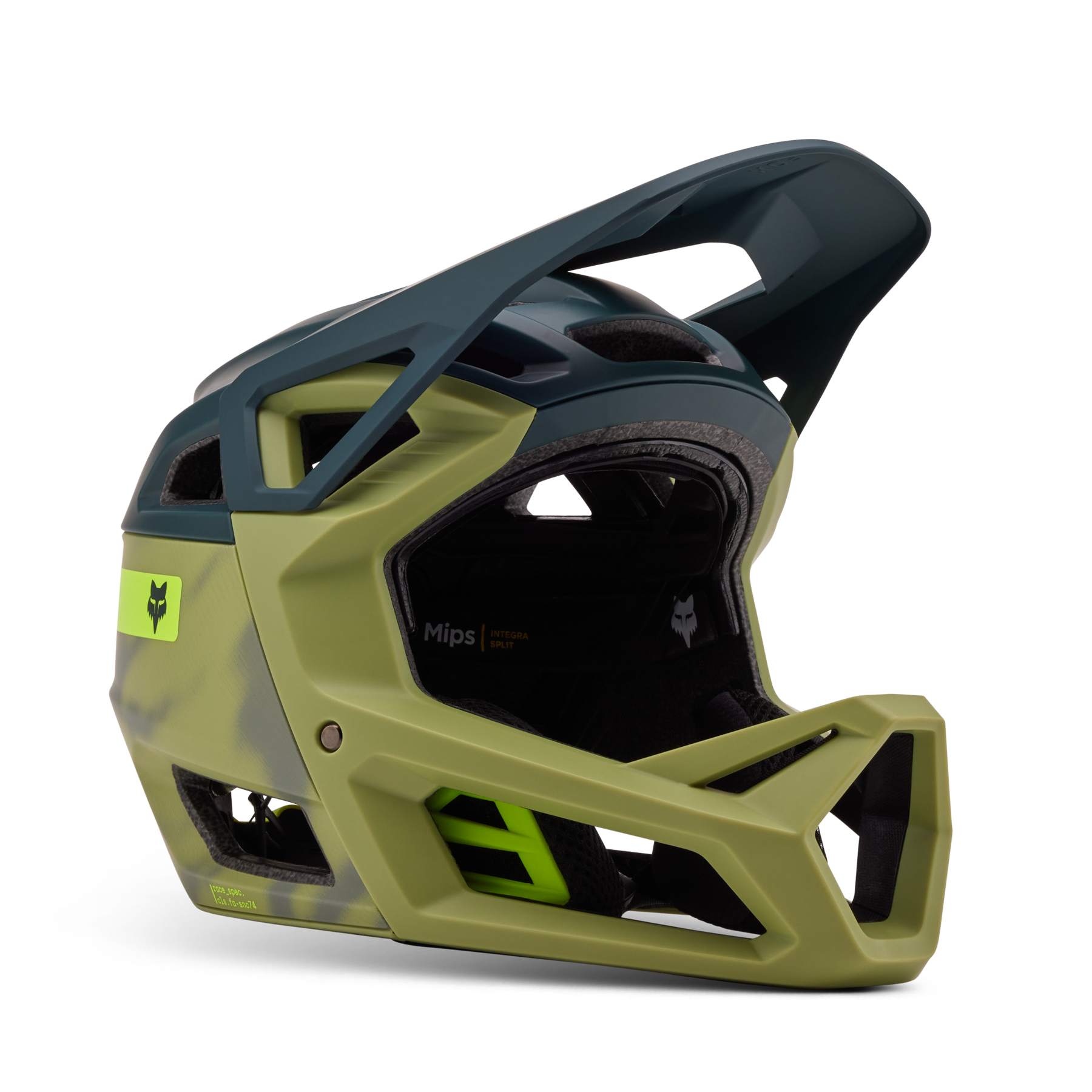 Casco Bicicleta Proframe RS Taunt Verde Oliva Fox | Casco MTB Fox casco fox racing motocross mtb
