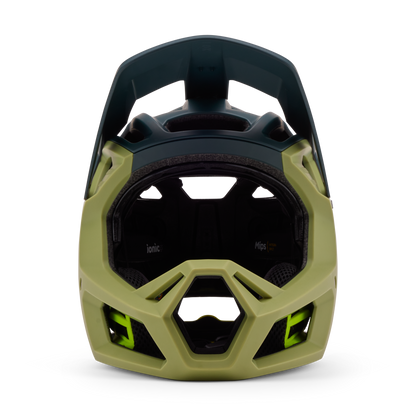 Casco Bicicleta Proframe RS Taunt Verde Oliva Fox | Casco MTB Fox casco fox racing motocross mtb