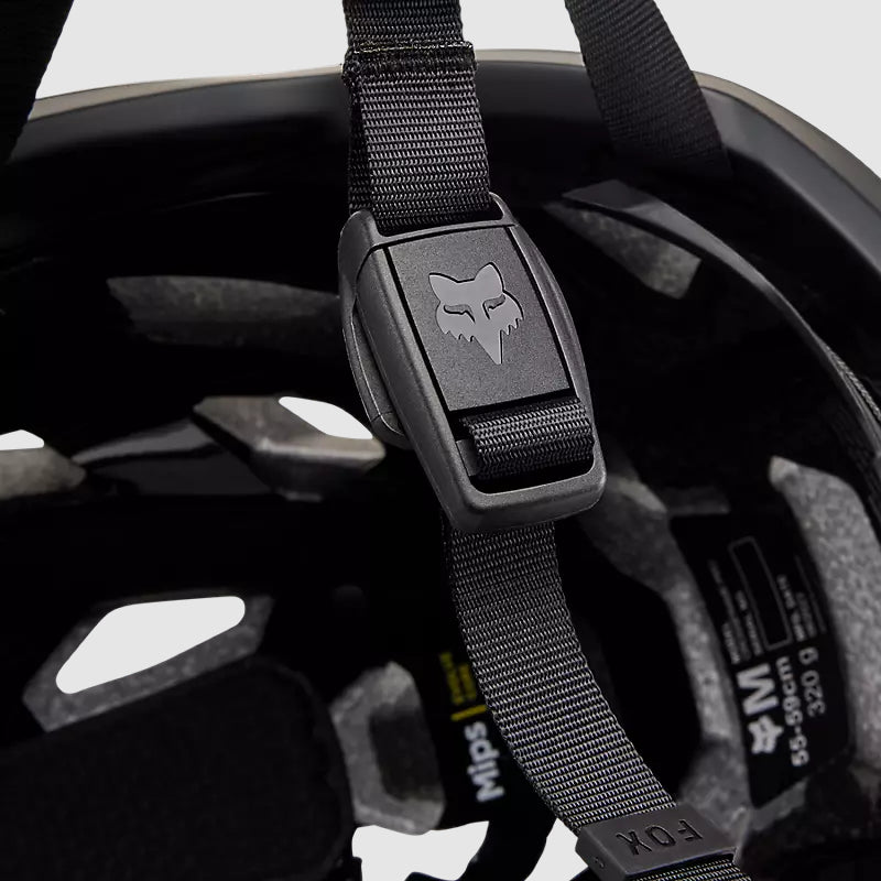 Casco Bicicleta Crossframe Pro Negro Mate Fox | Casco MTB Fox casco fox racing motocross mtb