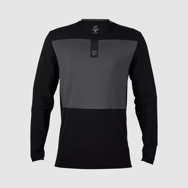 Polera Moto Defend Off Road Manga Larga Negro Fox polera moto fox motocross