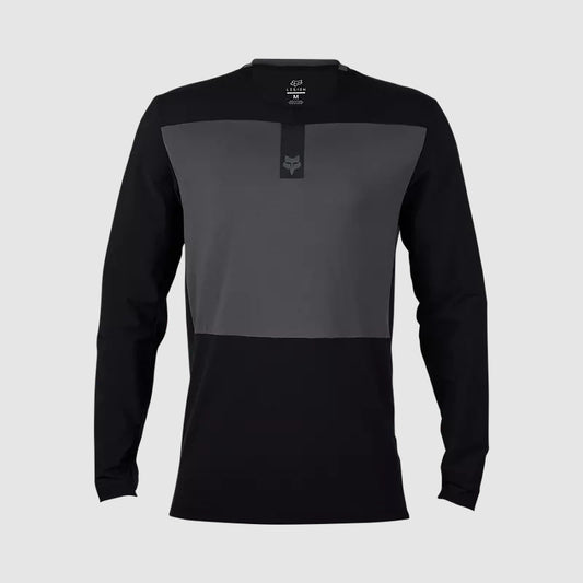 Polera Moto Defend Off Road Manga Larga Negro Fox polera moto fox motocross