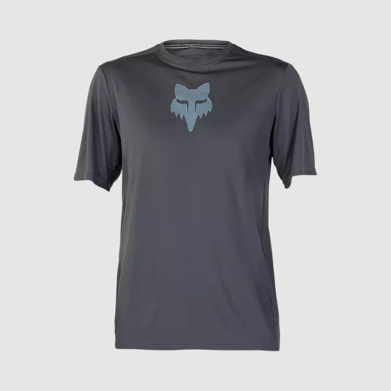 Polera Bicicleta Ranger Lab Head Gris Oscuro Fox