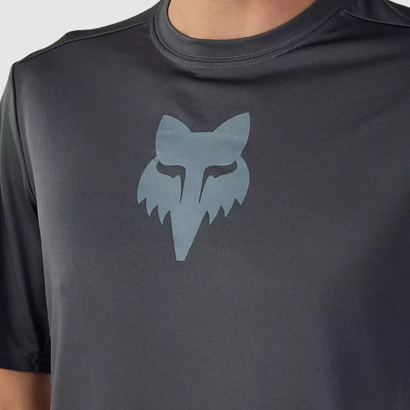 Polera Bicicleta Ranger Lab Head Gris Oscuro Fox