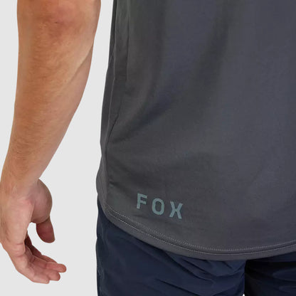 Polera Bicicleta Ranger Lab Head Gris Oscuro Fox