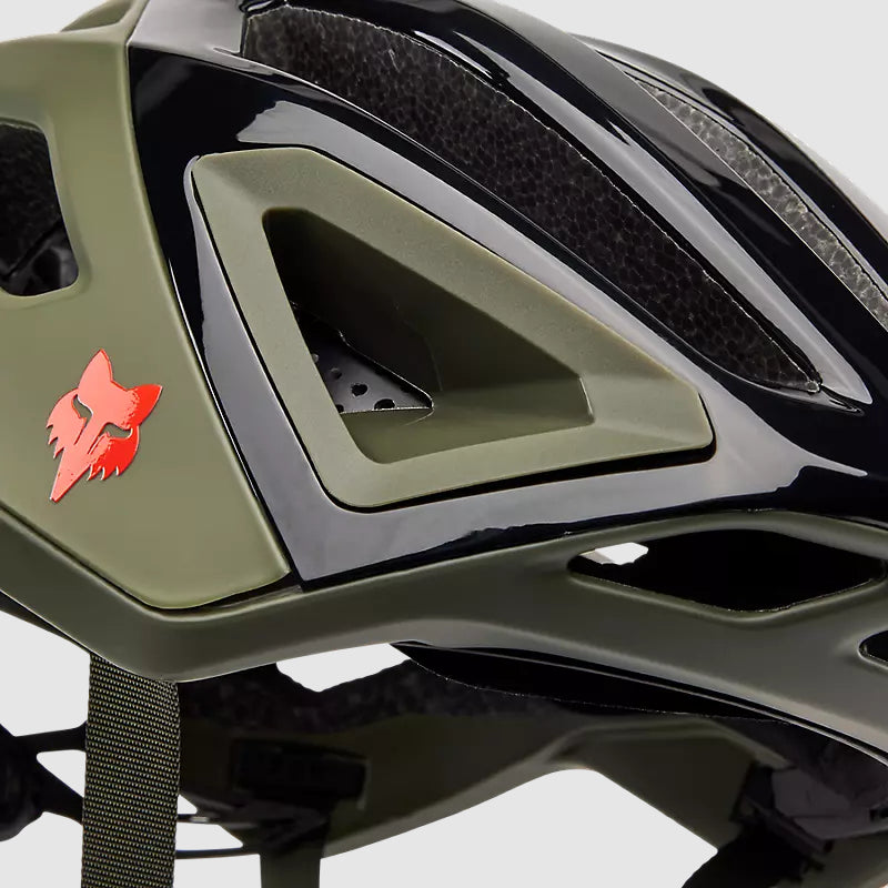 Casco Bicicleta Crossframe Pro Verde Oliva Fox | Casco MTB Fox casco fox racing motocross mtb