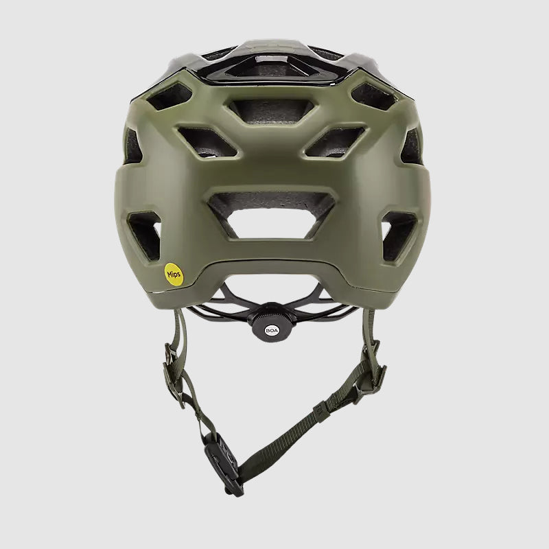Casco Bicicleta Crossframe Pro Verde Oliva Fox | Casco MTB Fox casco fox racing motocross mtb