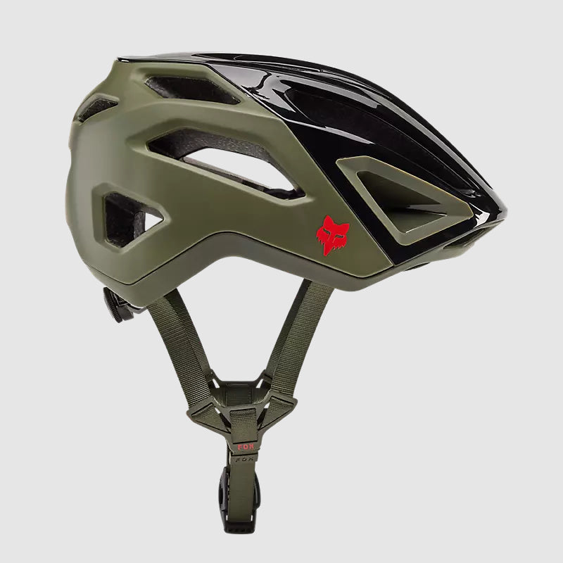 Casco Bicicleta Crossframe Pro Verde Oliva Fox | Casco MTB Fox casco fox racing motocross mtb