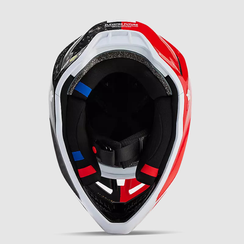Casco Moto V3 RS Optical Rojo Fox | Casco Moto Fox casco fox racing motocross mtb