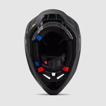 Casco Moto V3 RS Carbon Solid Negro Fox | Casco Moto Fox casco fox racing motocross mtb