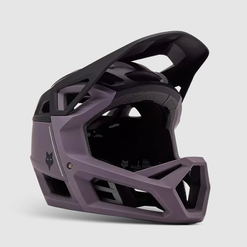 Casco Bicicleta New Proframe Clyzo Morado/Negro Fox | Casco MTB Fox casco fox racing motocross mtb