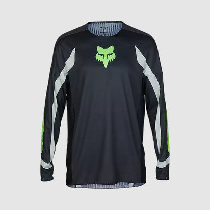 Polera Moto 360 Edición Limitada 50 Años Negro/Verde Fox polera moto fox motocross