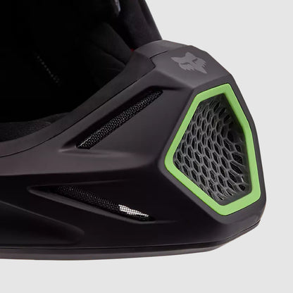 Casco Moto V3 RS Edición Limitada 50 Años Negro/Verde Fox | Casco Moto Fox casco fox racing motocross mtb