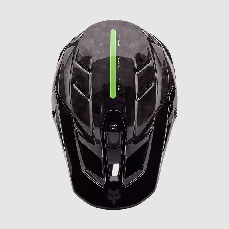 Casco Moto V3 RS Edición Limitada 50 Años Negro/Verde Fox | Casco Moto Fox casco fox racing motocross mtb