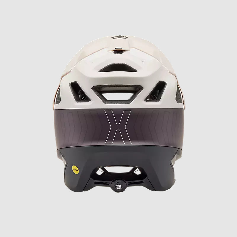 Casco Bicicleta New Dropframe Pro Morado Fox | Casco MTB Fox casco fox racing motocross mtb