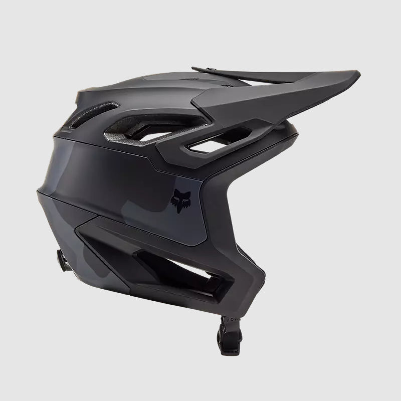 Casco Bicicleta New Dropframe Pro Negro Camo Fox | Casco MTB Fox casco fox racing motocross mtb