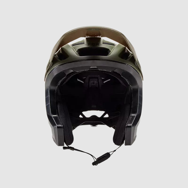 Casco Bicicleta New Dropframe Pro Verde Oliva Fox | Casco MTB Fox casco fox racing motocross mtb