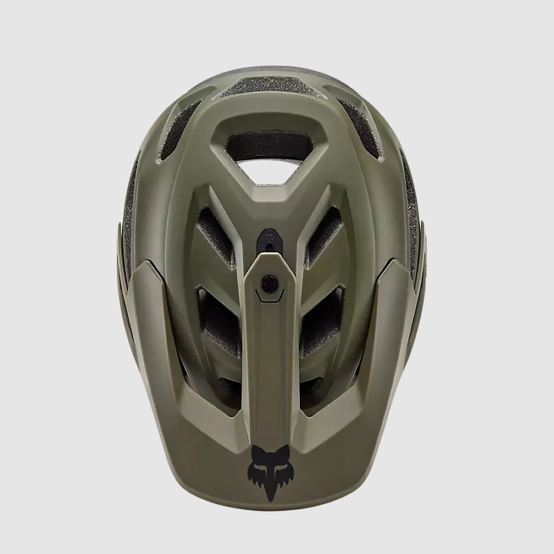 Casco Bicicleta New Dropframe Pro Verde Oliva Fox | Casco MTB Fox casco fox racing motocross mtb