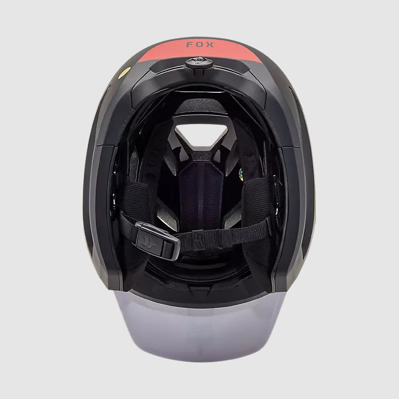 Casco Bicicleta New Dropframe Pro Negro/Blanco Fox | Casco MTB Fox casco fox racing motocross mtb