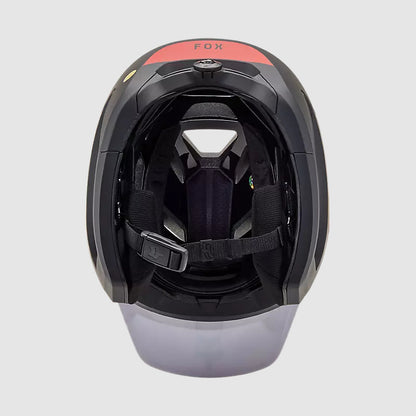 Casco Bicicleta New Dropframe Pro Negro/Blanco Fox | Casco MTB Fox casco fox racing motocross mtb