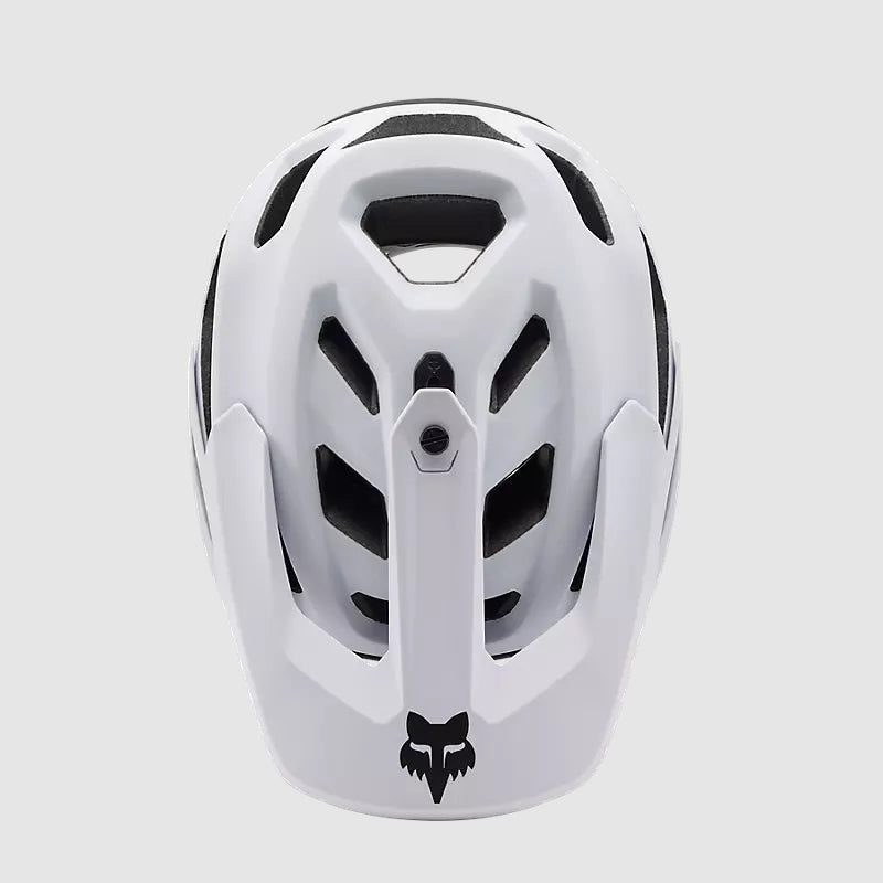 Casco Bicicleta New Dropframe Pro Negro/Blanco Fox | Casco MTB Fox casco fox racing motocross mtb