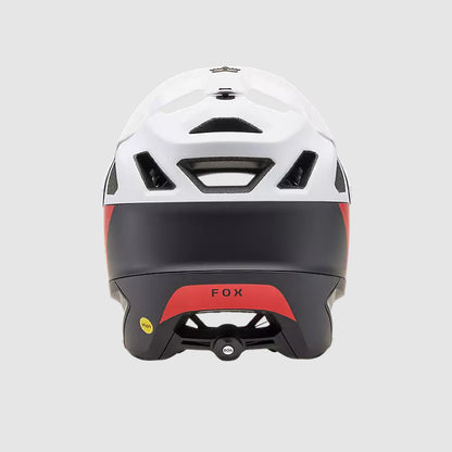 Casco Bicicleta New Dropframe Pro Negro/Blanco Fox | Casco MTB Fox casco fox racing motocross mtb