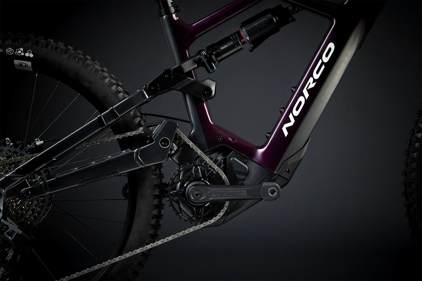 Bicicleta Electrica Range VLT C1 Morado Norco