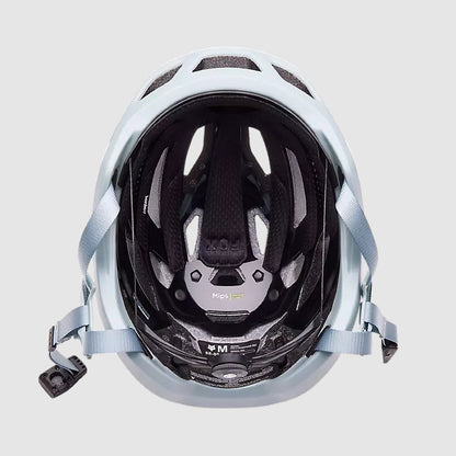 Casco Bicicleta Crossframe Pro Exploration Celeste Claro Fox
