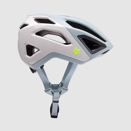 Casco Bicicleta Crossframe Pro Exploration Celeste Claro Fox