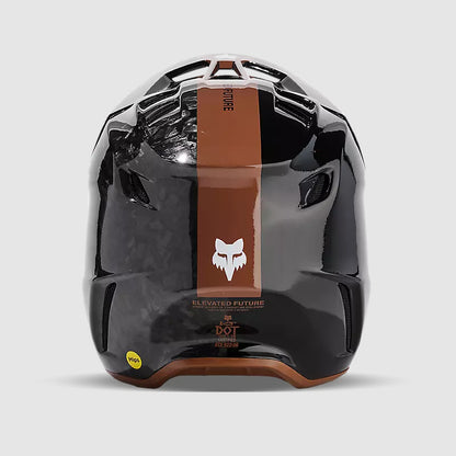 Casco Moto V3 RS Optical Negro/Cafe Fox