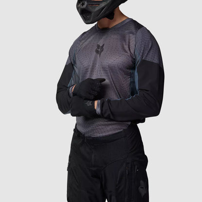 Polera Moto Ranger Air Offroad Gris Oscuro Fox polera moto fox motocross